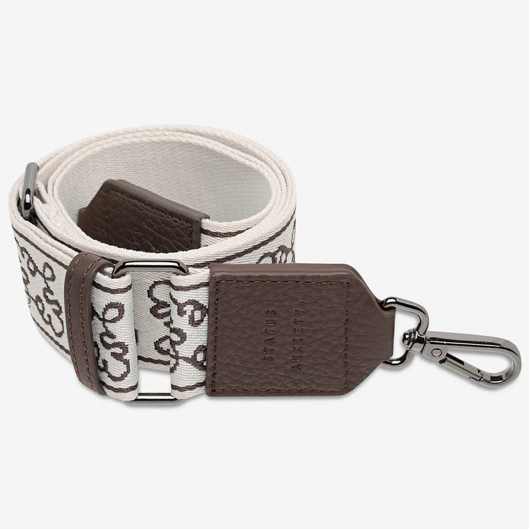 Status Anxiety Jacquard Strap Medium - the tartan fox