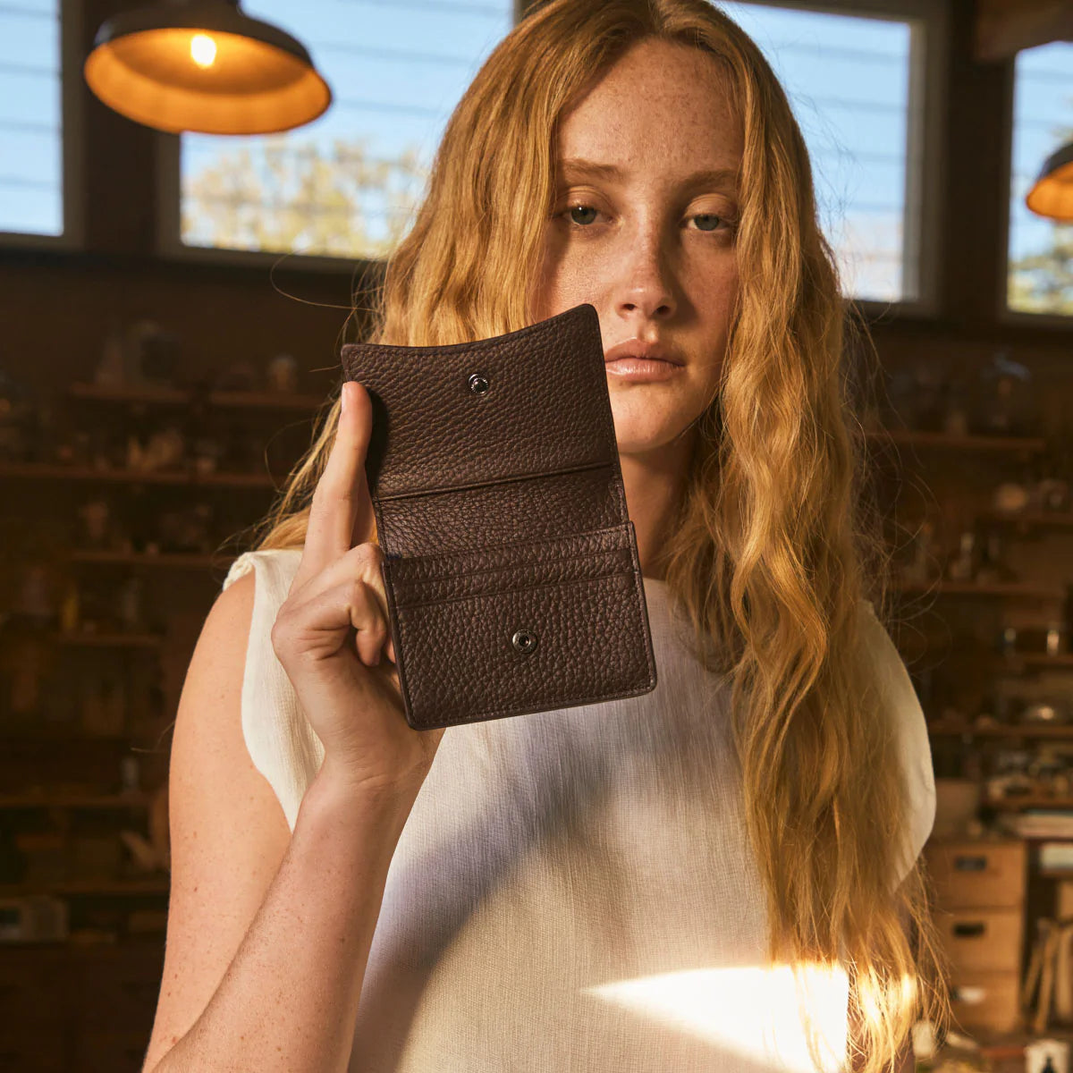 Status Anxiety Lumen Wallet - the tartan fox