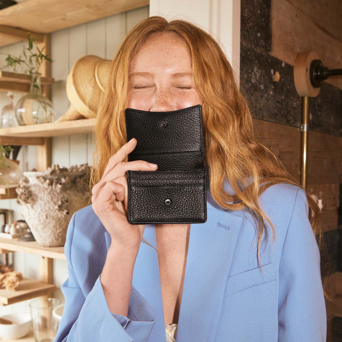 Status Anxiety Lumen Wallet - the tartan fox