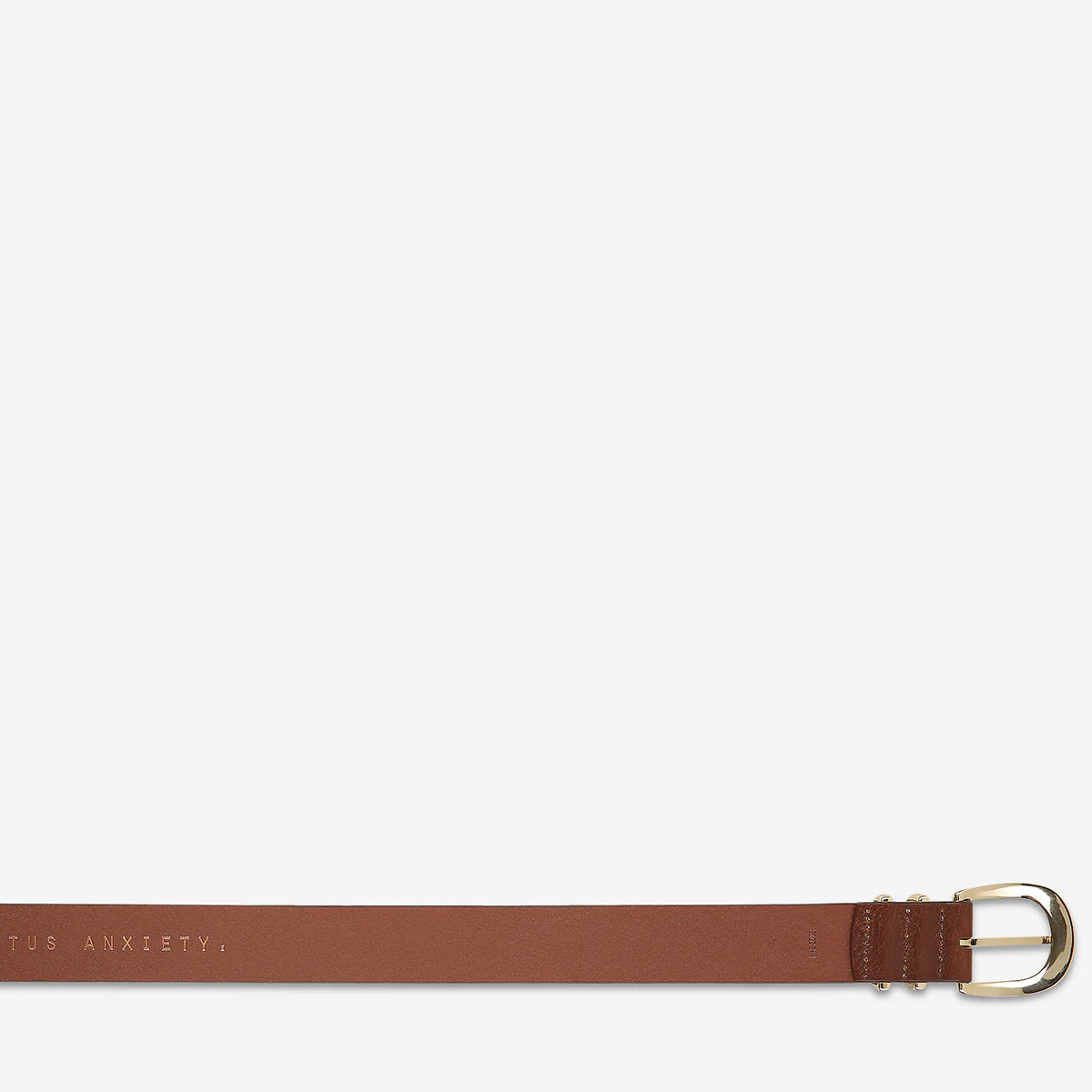 Status Anxiety Let It Be Belt
