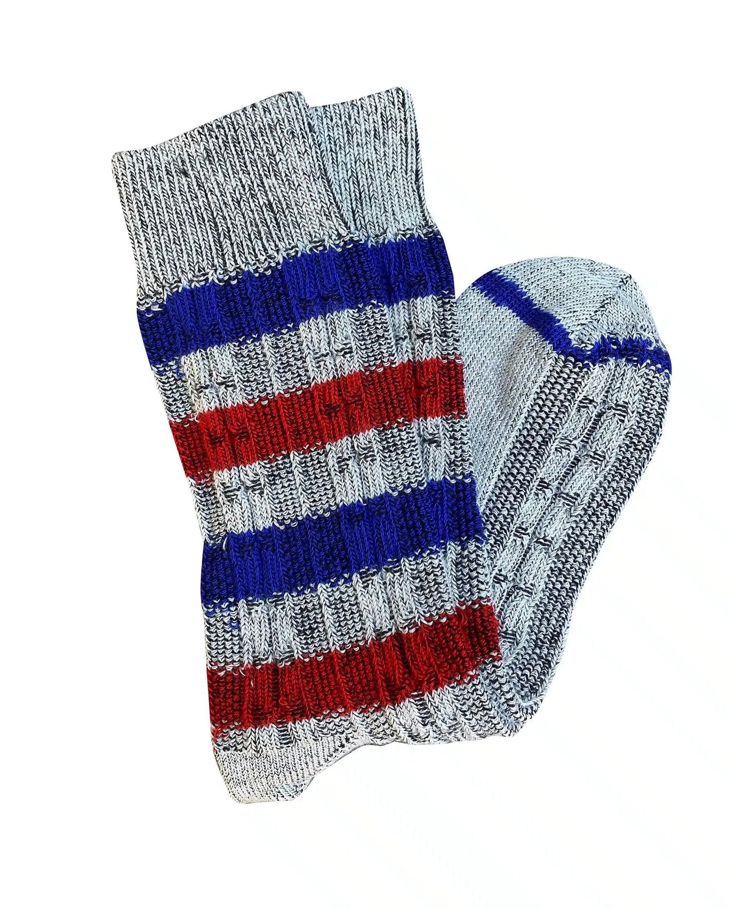 Tightology Chunky Cable Socks in Silver - the tartan fox