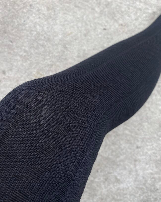 Tightology Form Merino Wool Tights in Black - the tartan fox