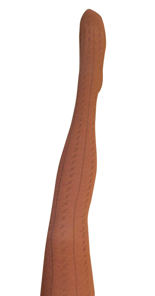 Tightology Form Merino Wool Tights in Toffee - the tartan fox