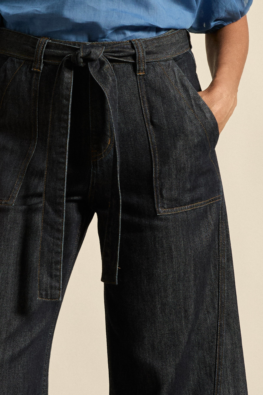 Zoe Kratzmann Embark Jean in Dark Denim - the tartan fox