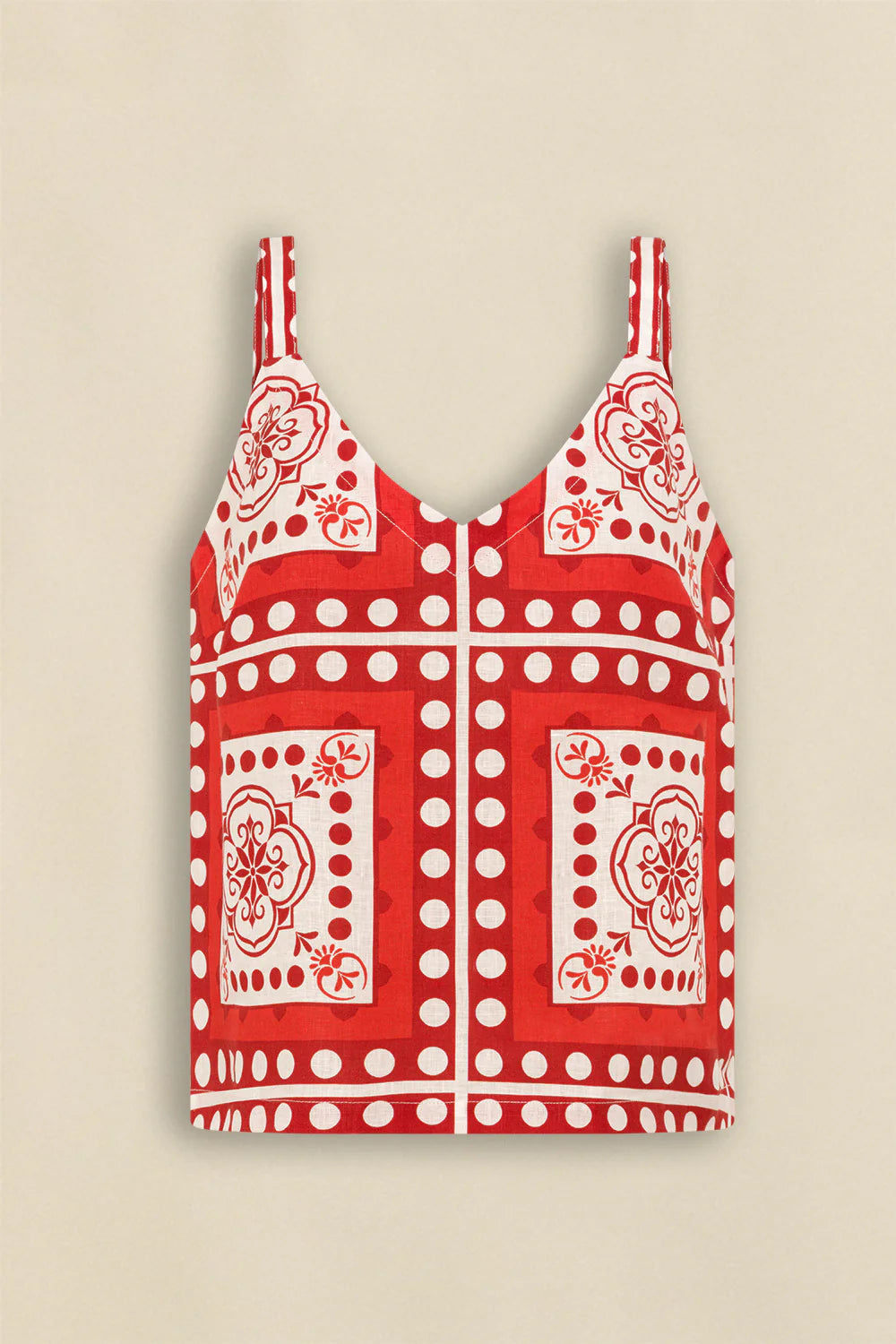 Zoe Kratzmann Memo Top in Poppy Scarf