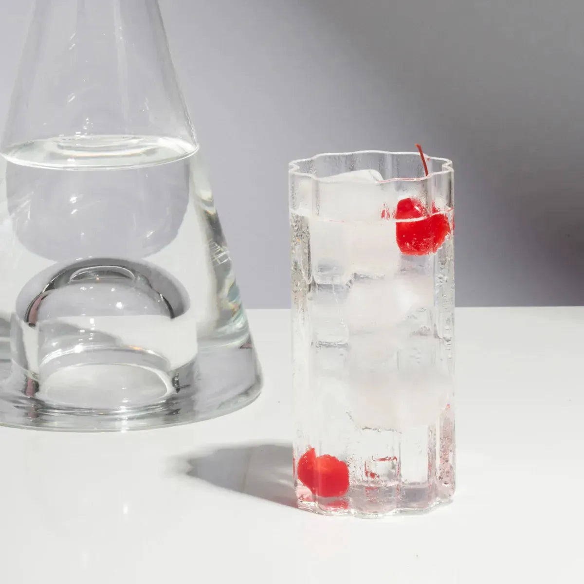 Fazeek Wave Highball Set in Clear - the tartan fox