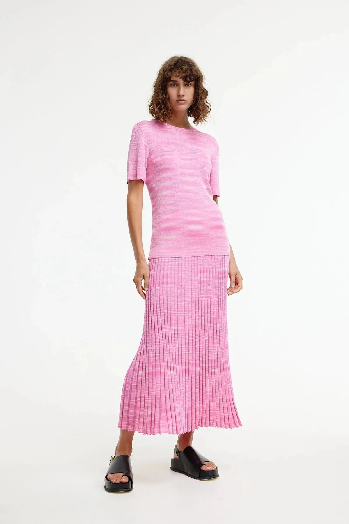 Kinney Paris Top in Confetti Pink - the tartan fox