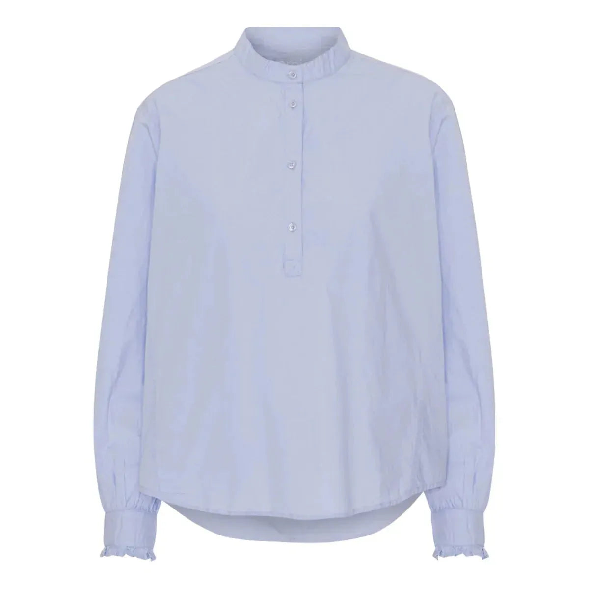 Project Aj117 Hedwig Shirt in Light Blue - the tartan fox