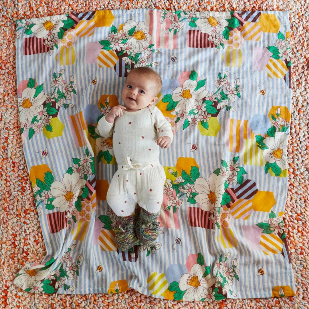 Sage and Clare Portofino Baby Wrap - the tartan fox