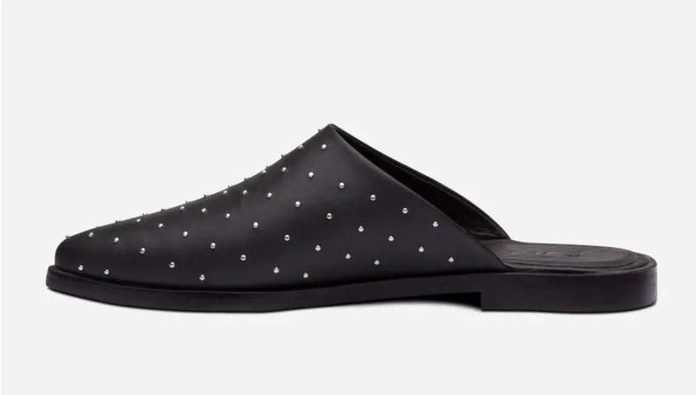 Sol Sana Neo Loafer in Black Stud - the tartan fox