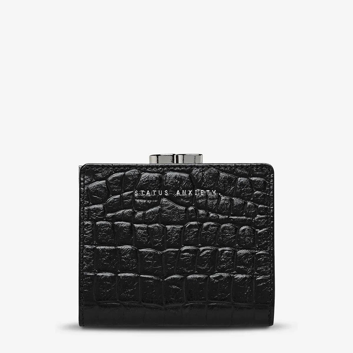 Status Anxiety As You Were Clasp Purse - the tartan fox