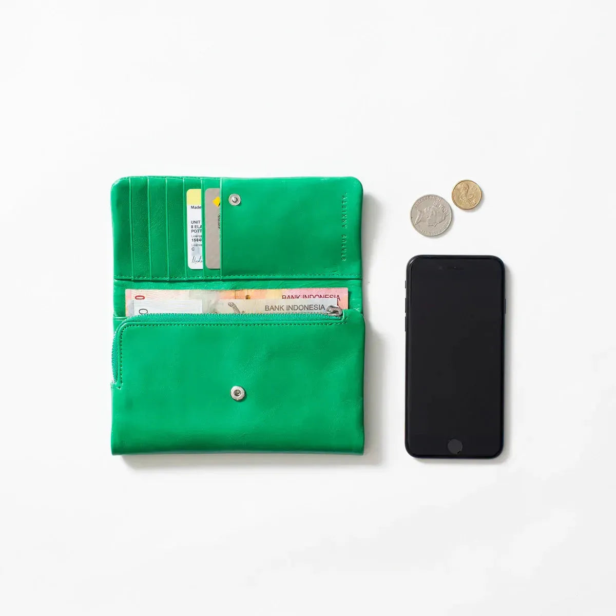 Status Anxiety Audrey Wallet - the tartan fox