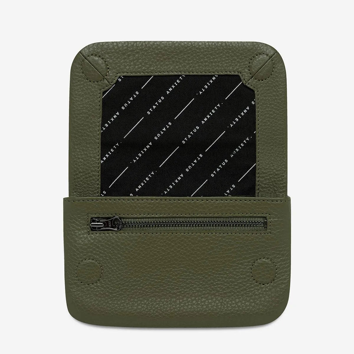 Status Anxiety Impermanent Wallet - the tartan fox
