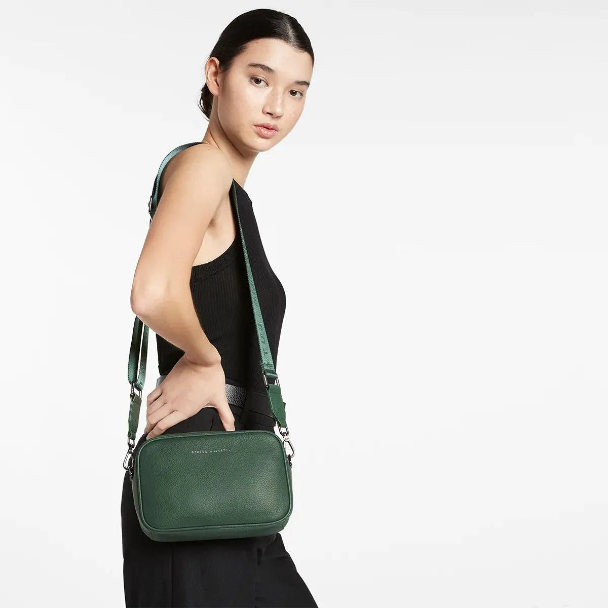 Status Anxiety Plunder Bag with Web Strap - the tartan fox