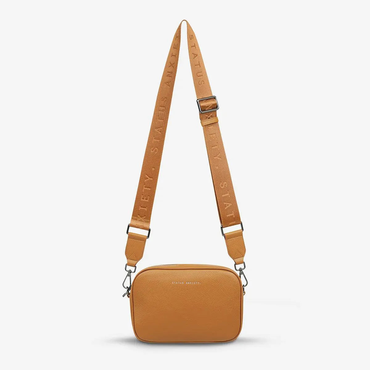 Status Anxiety Plunder Bag with Web Strap - the tartan fox