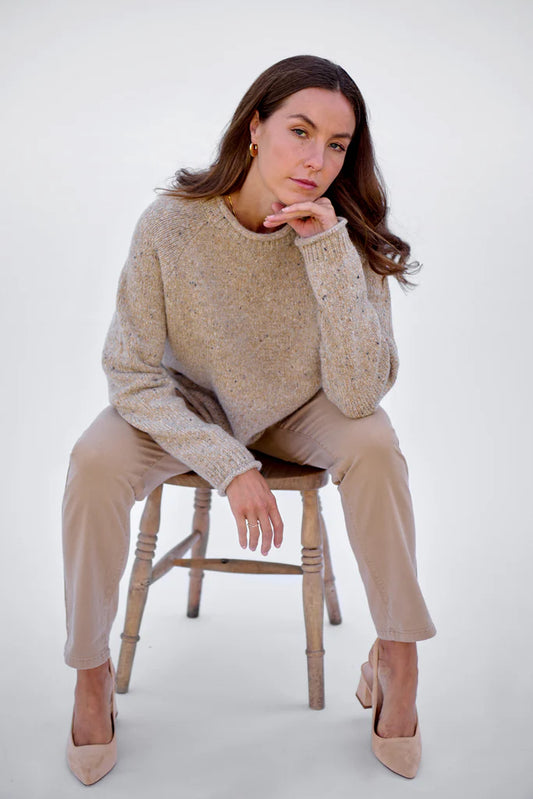 Maxted Island Pullover in Pebble