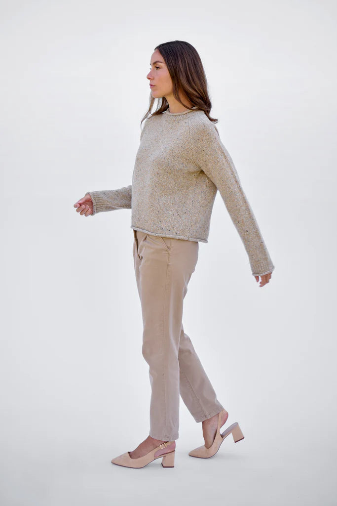 Maxted Island Pullover in Pebble