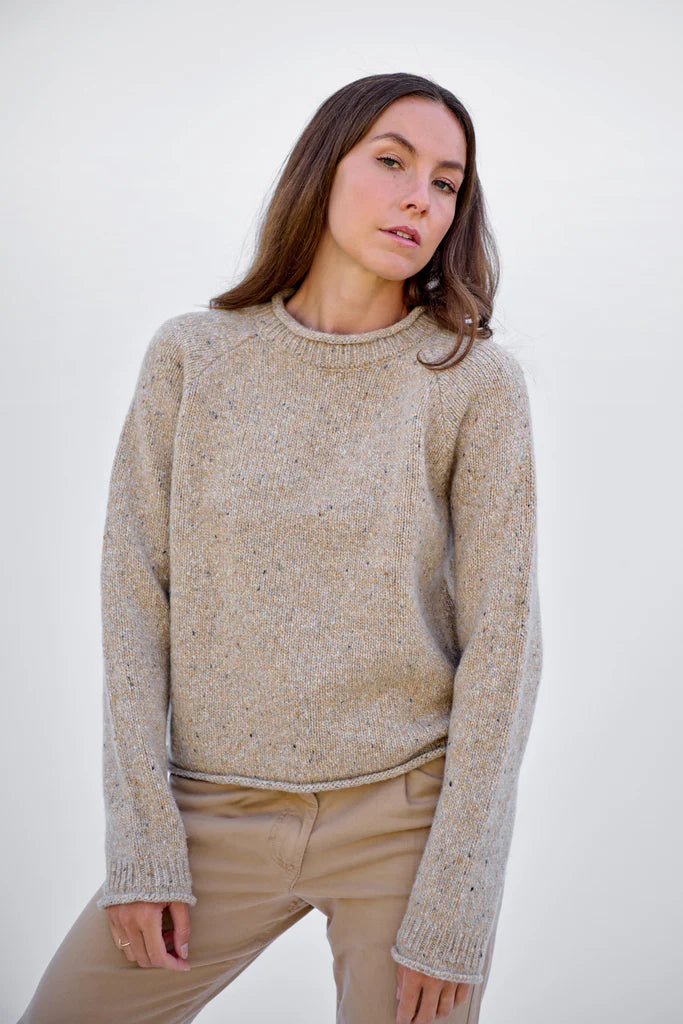 Maxted Island Pullover in Pebble