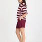 LMND Rossy Knit Polo Cherry / Soft Pink