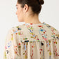 Nancybird Gwen Blouse, Watercolour Cream