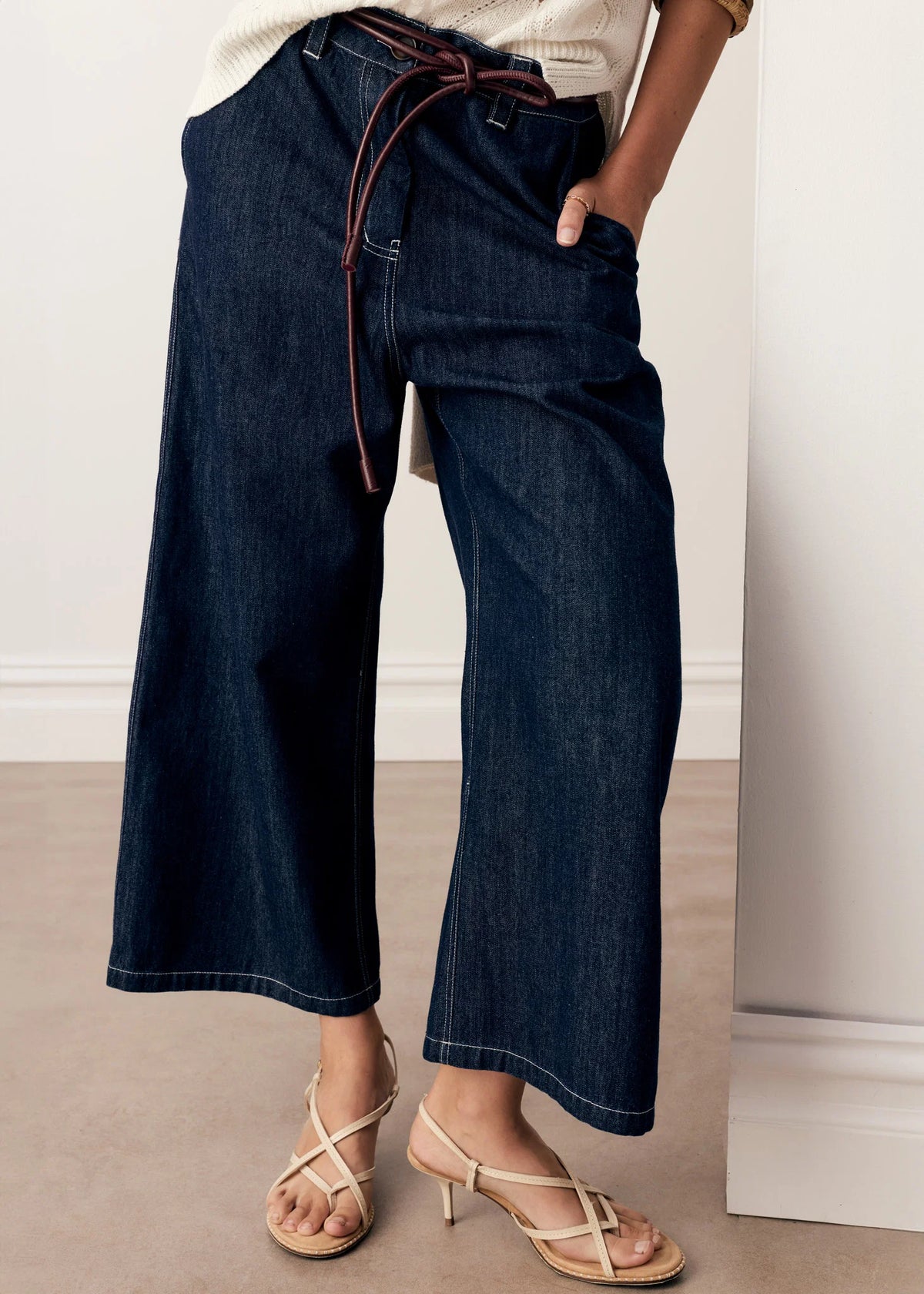 POL Carpenter Pant in Denim