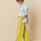 Indi and Cold Maxi Wide Leg Pant in Pistachio