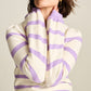 POM Amsterdam Pullover in Purple Stripe