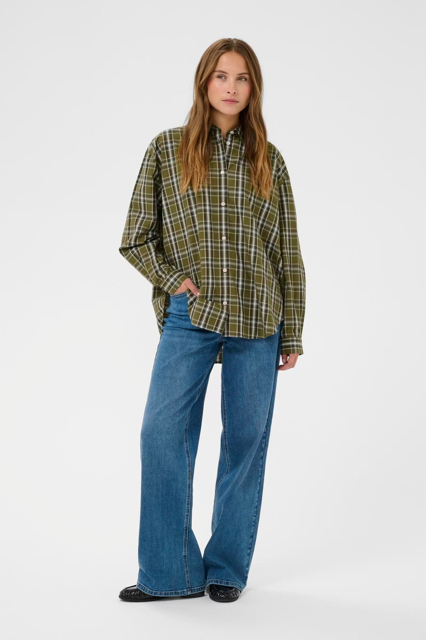 KAchris Shirt Green Check