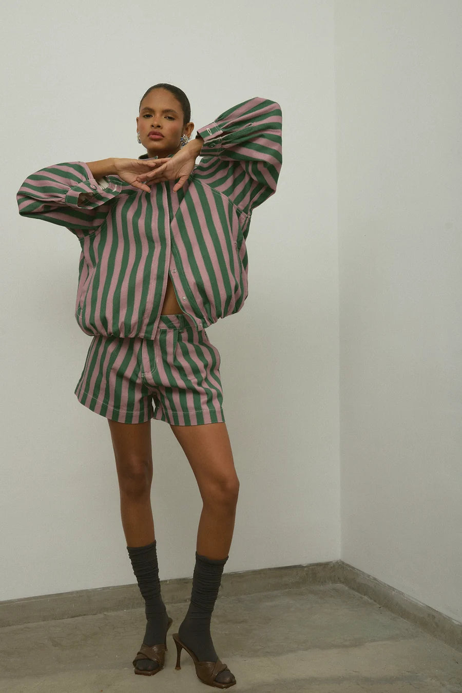 Sixxta Garden Bomber Jacket
