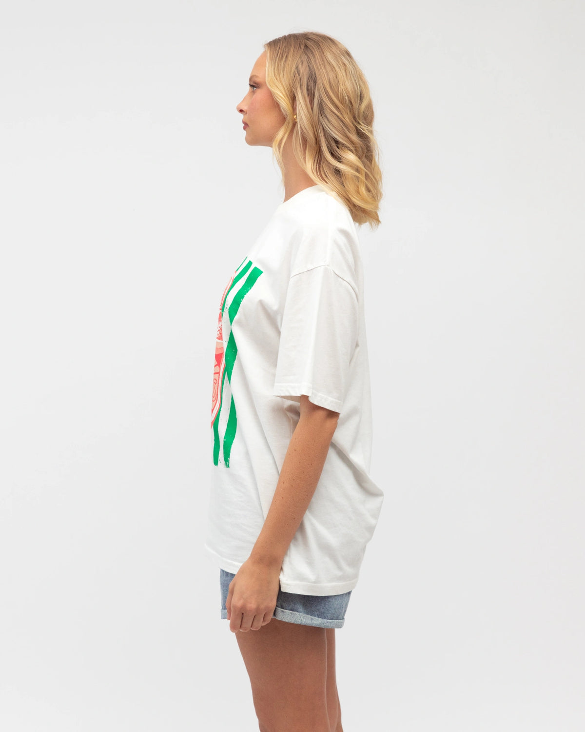 Sardines Tee White