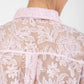 COSTER Shirt with Lace in Powder Rose