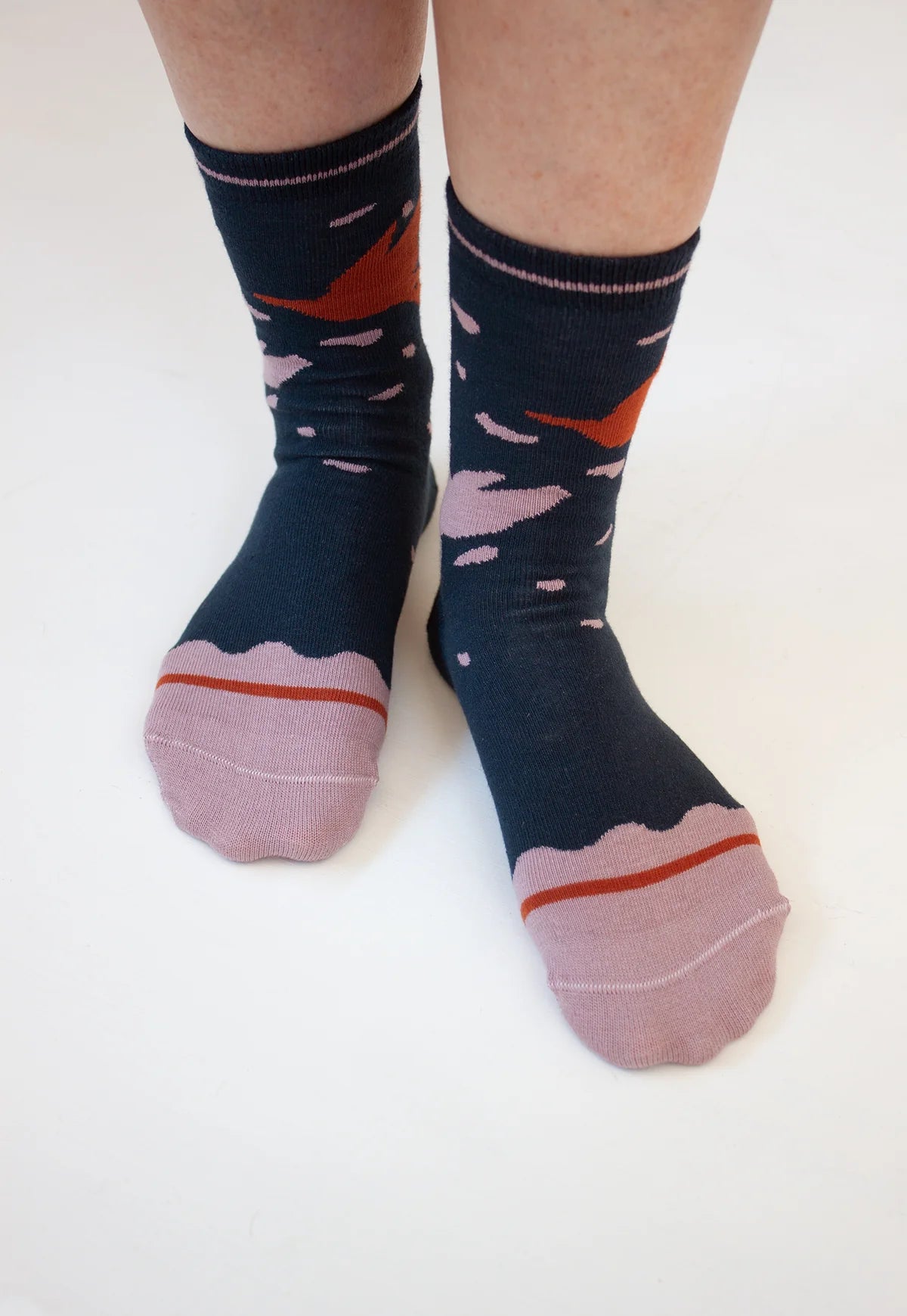 Nancybird Socks Night Heron