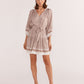 Staple the Label Soleil Smock Dress in Beige