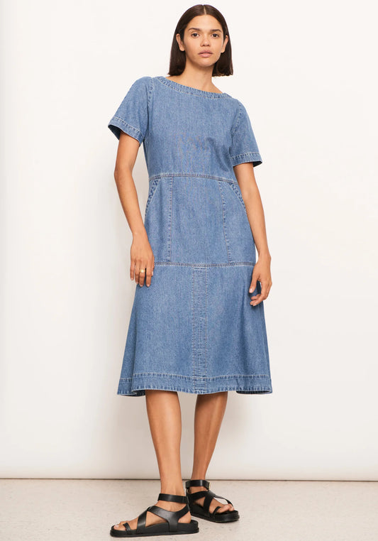 POL Clothing Raydel Denim Dress