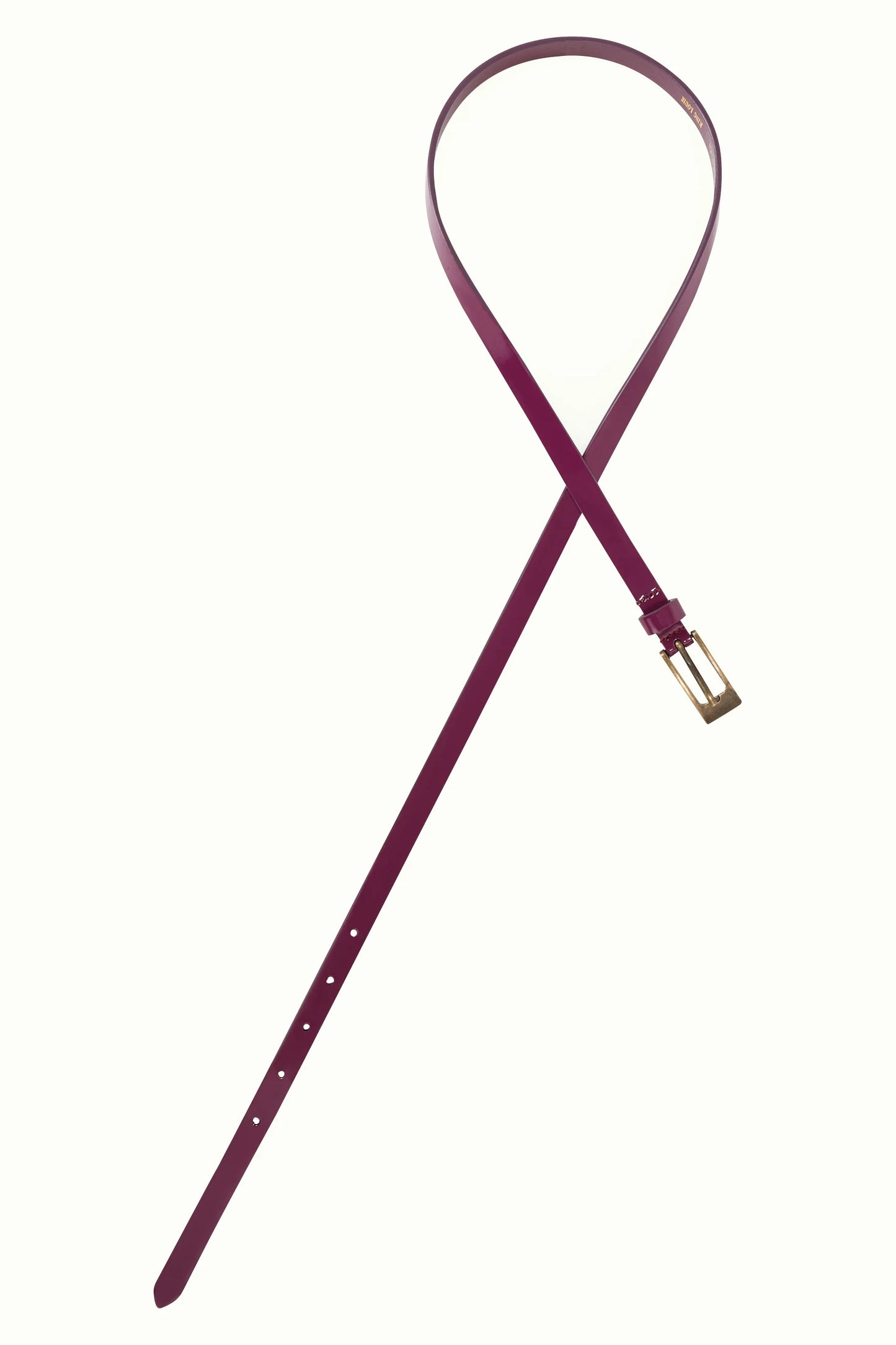 King Louie Patent Belt Purple