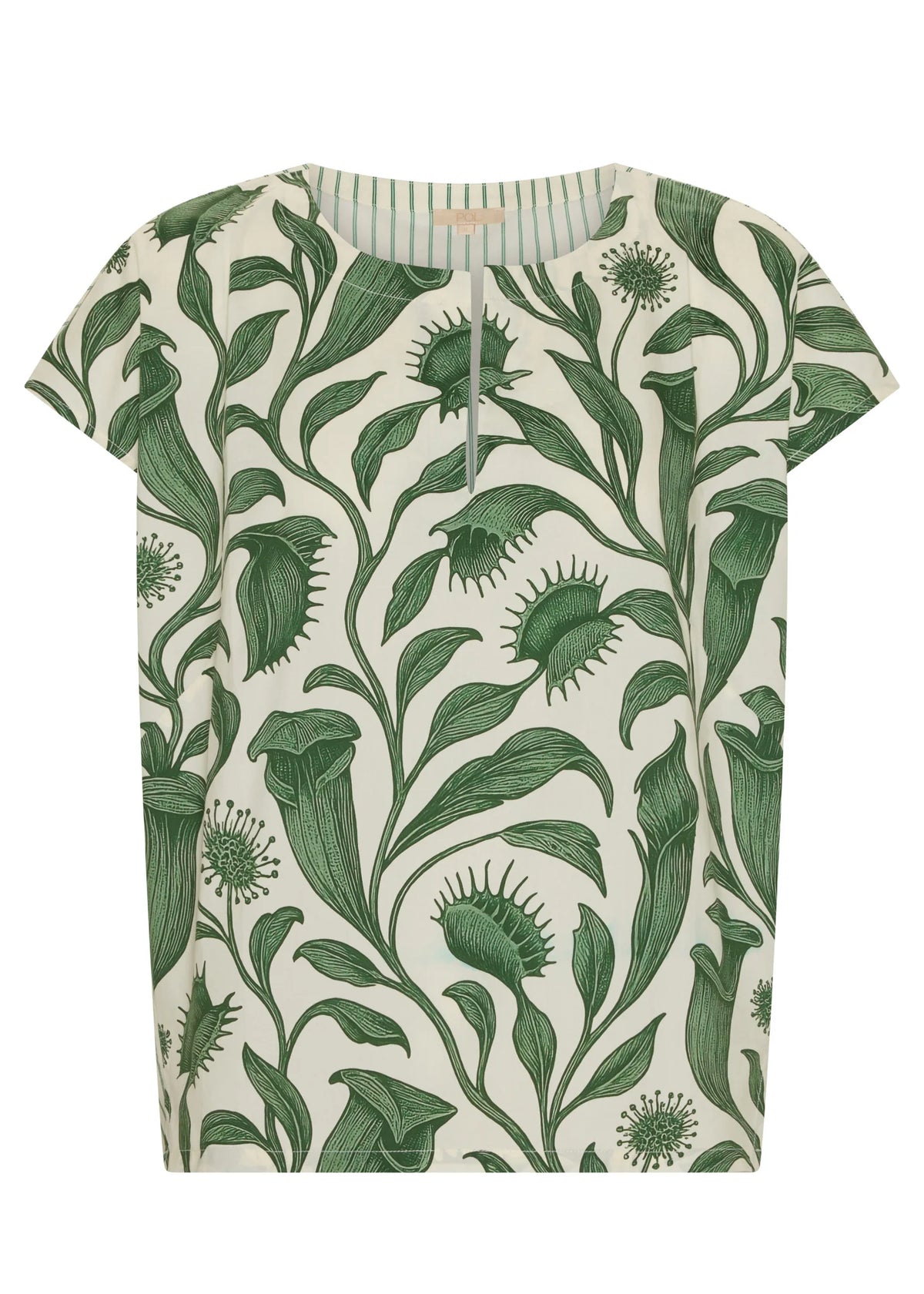POL Botanica Top with Contrast Back