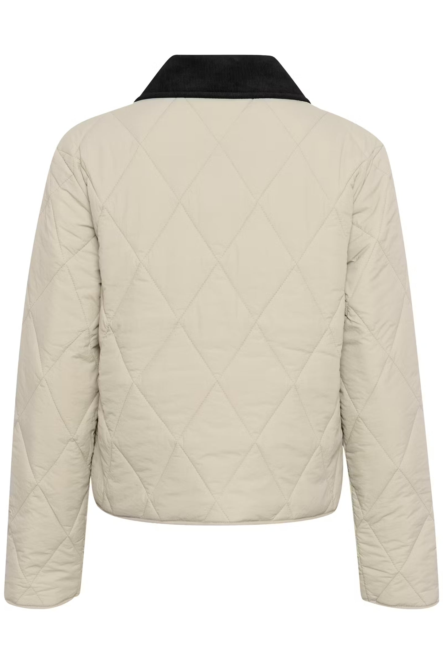 Kaffe KAanneli Quilted Jacket Feather Grey
