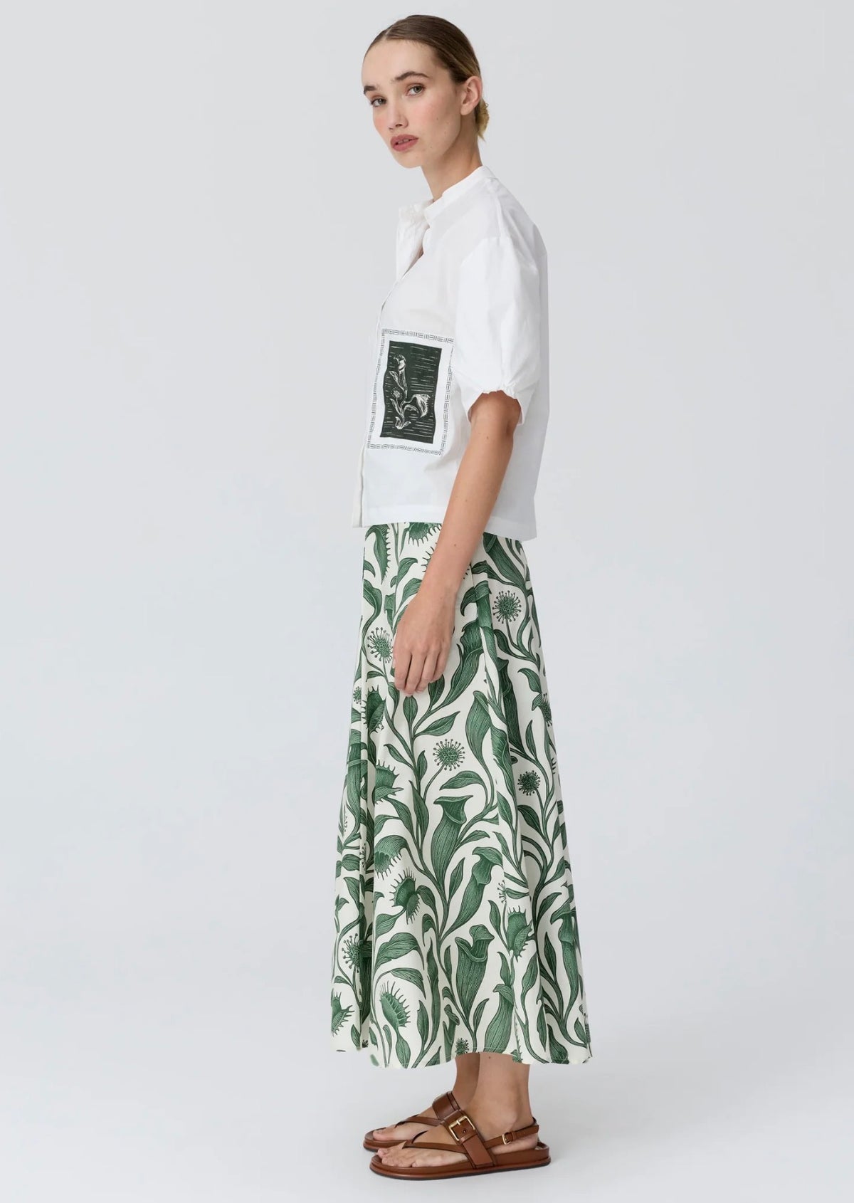 POL Botanica Patch Camp Shirt