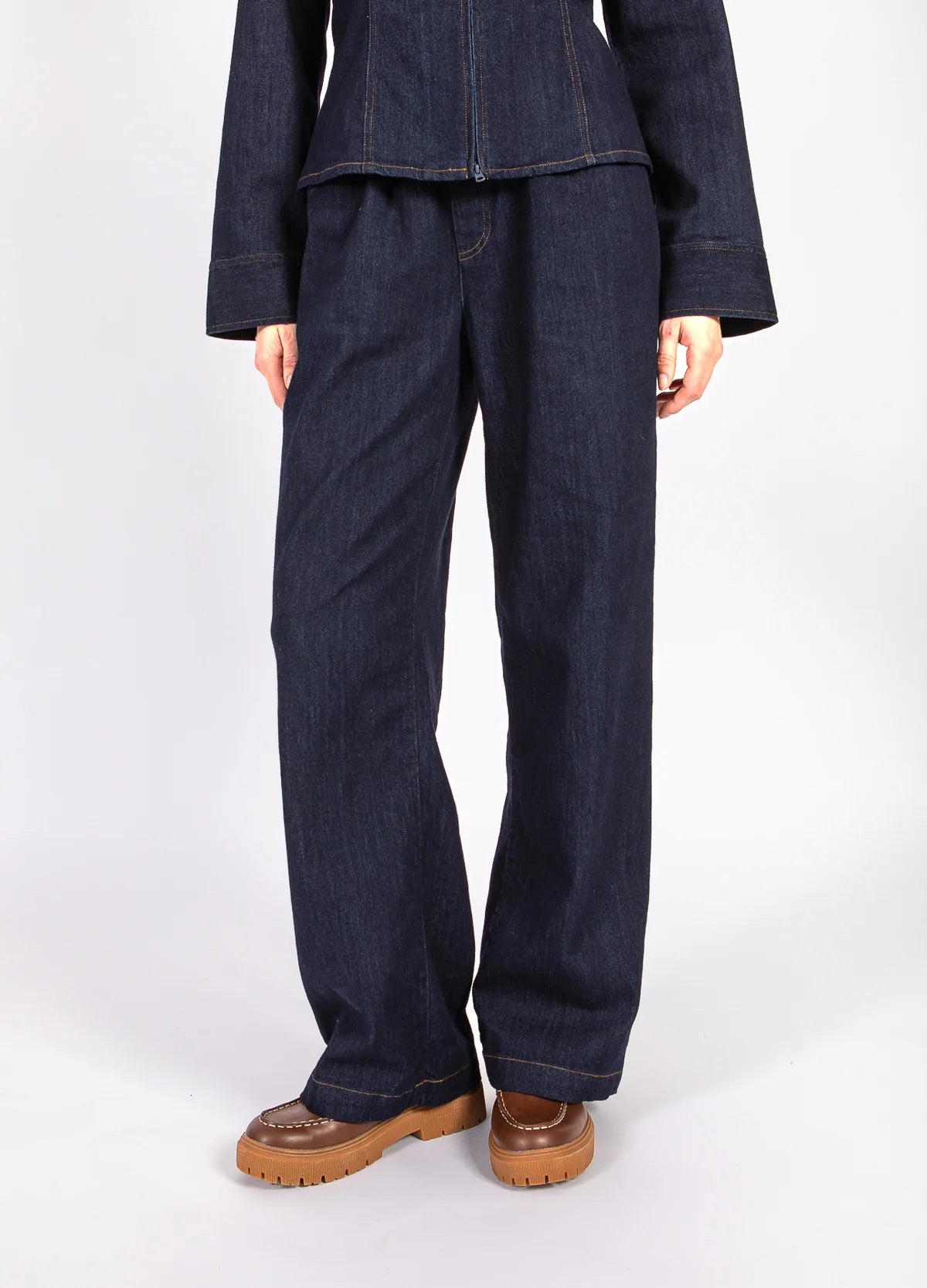 CC Heart Kalani Denim Pant Dark Denim Blue