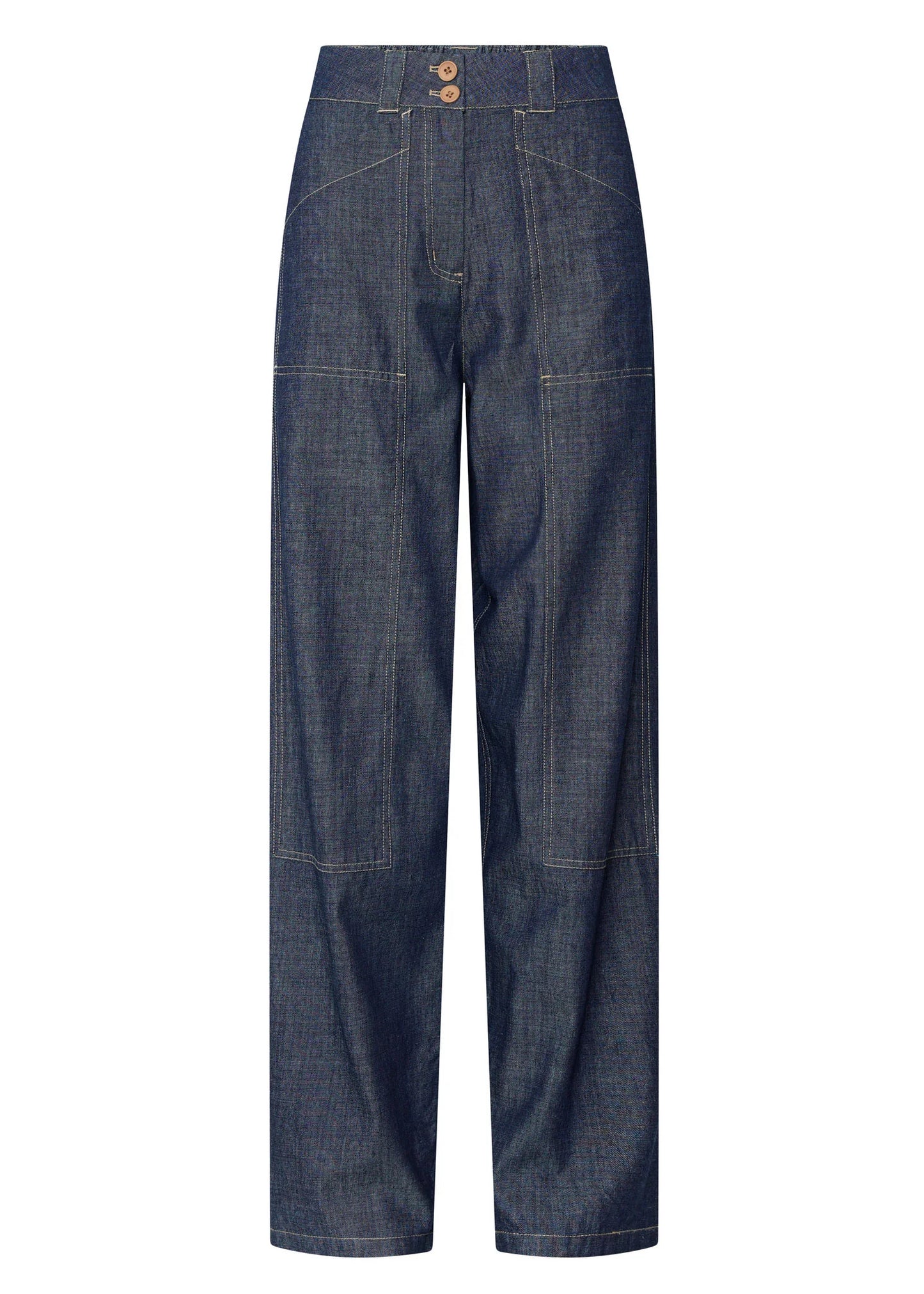 POL Muhle Barrel Denim Pant Indigo