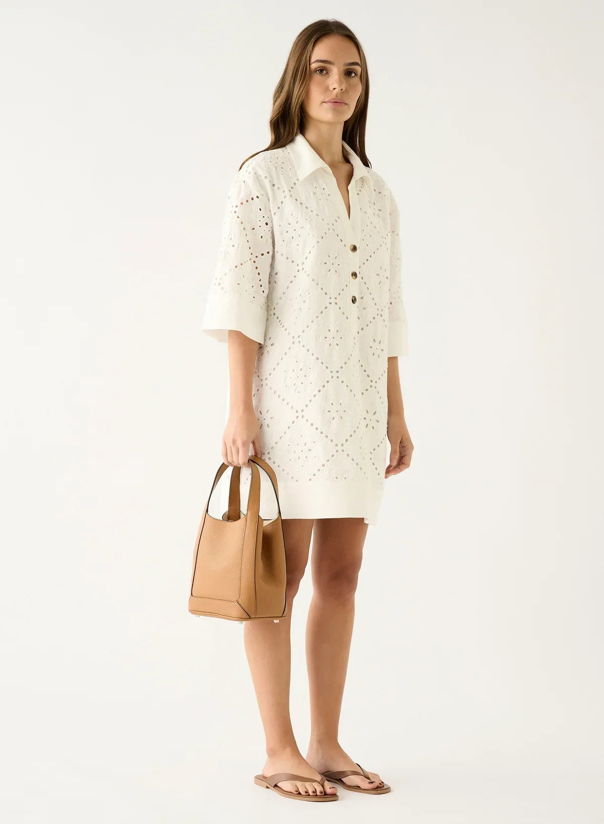 Esmaee Artisan Embroidery Dress