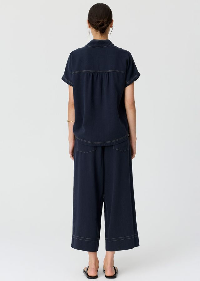 POL Anise Crop Pant Ink