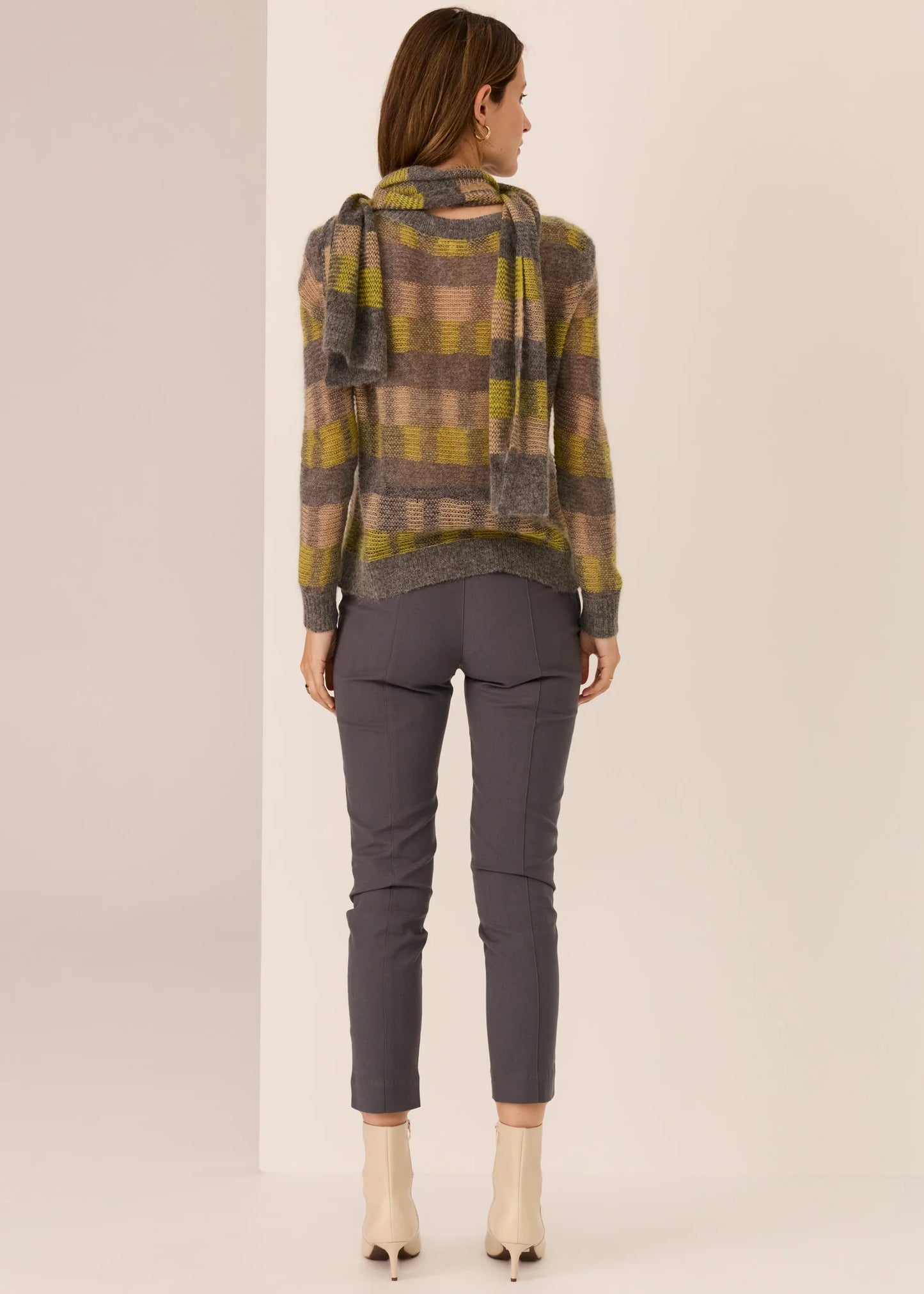 POL Ciara Stripe Textured Knit