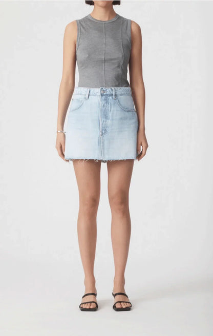 Nobody Denim Eve Skirt Fade