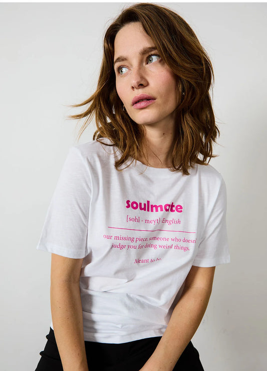 CC Heart Soulmate T-Shirt in White