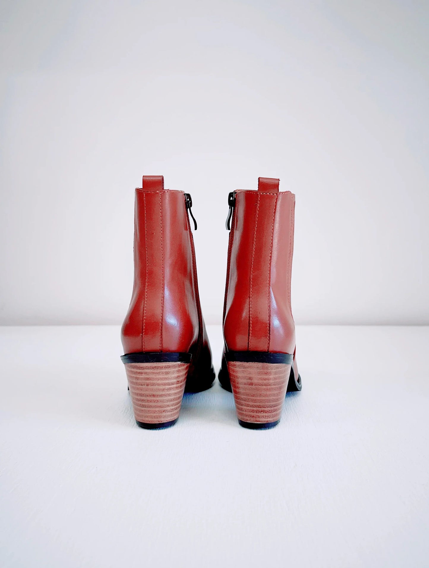 2 Baia Vista MY2366 Ankle Boot in Cuoio - the tartan fox