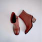 2 Baia Vista MY2366 Ankle Boot in Cuoio - the tartan fox
