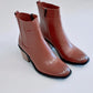 2 Baia Vista MY2366 Ankle Boot in Cuoio - the tartan fox