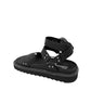 Caverley Burt Sandal Black / White Welt