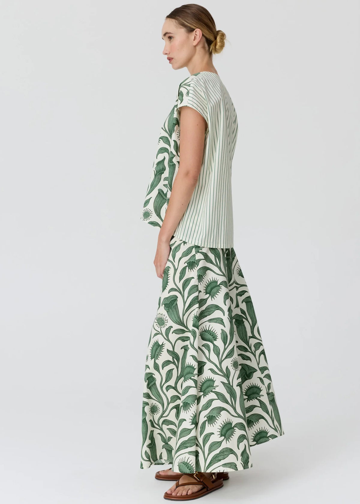 POL Botanica Top with Contrast Back